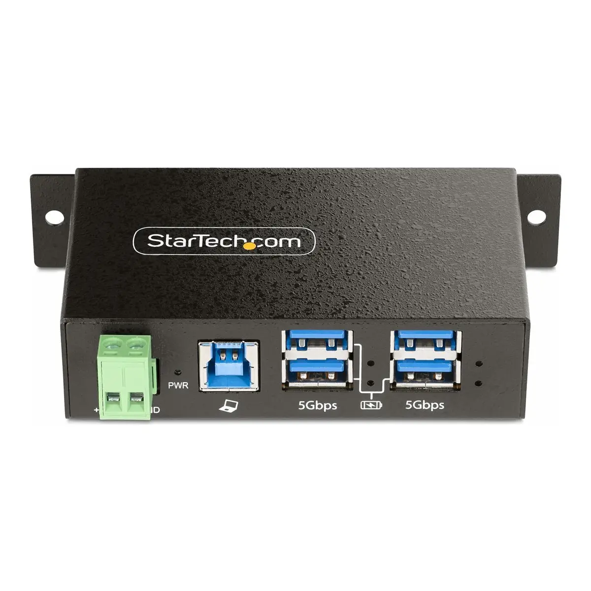 4-Port USB 3.0 Hub Managed Industriegehäuse ESD/uberspannungsschutz Wand-/Tisch-/Schienenmontage 5Gbps USB Verteiler