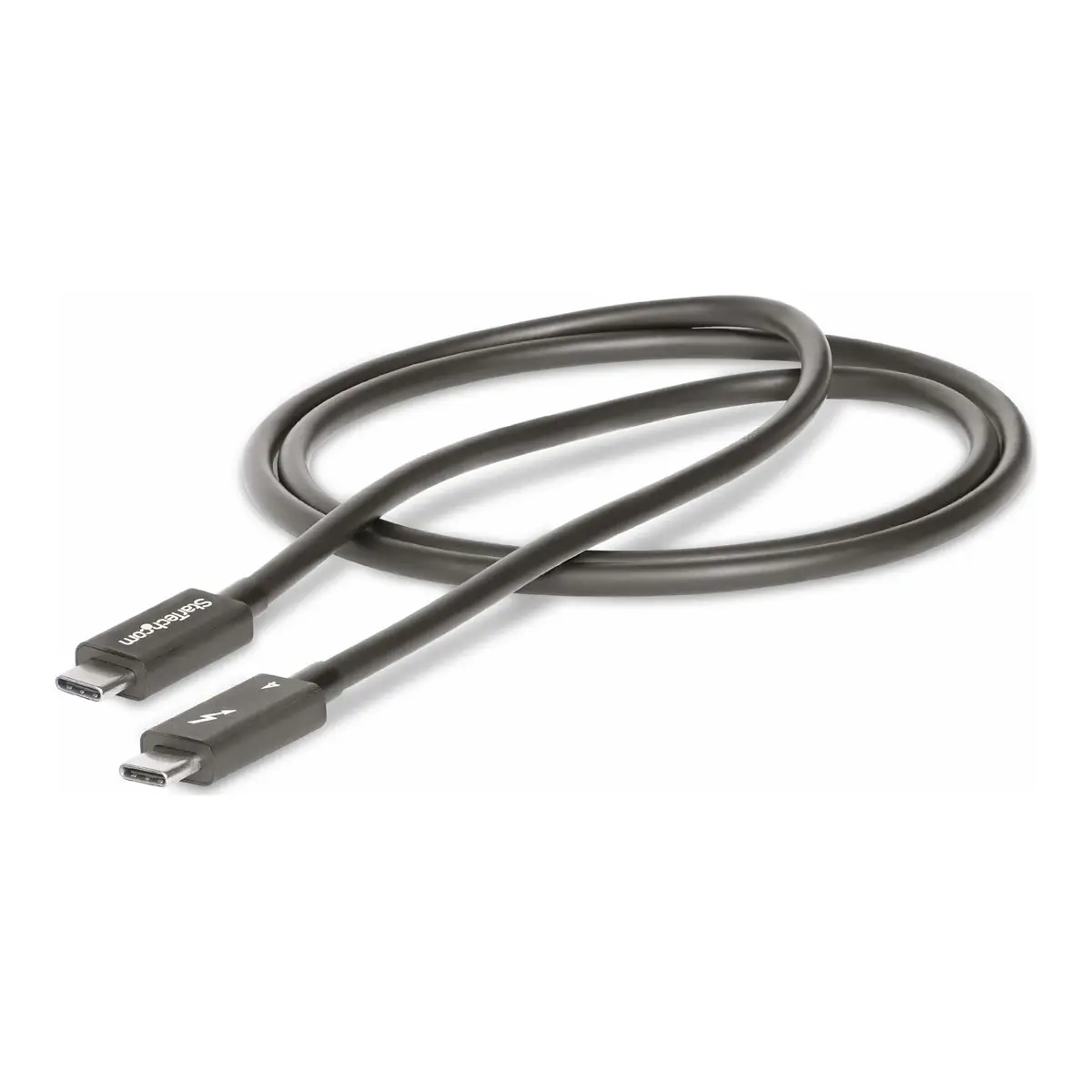 1 m Thunderbolt 4 Kabel 40Gbit/s 100W PD 4K/8K Video Intel-zertifiziert Kompatibel mit USB4/Thunderbolt 3/USB 3.2/USB C/DisplayPort TB4/TB3/USB4/USB C Monitorkabel USB C Kabel