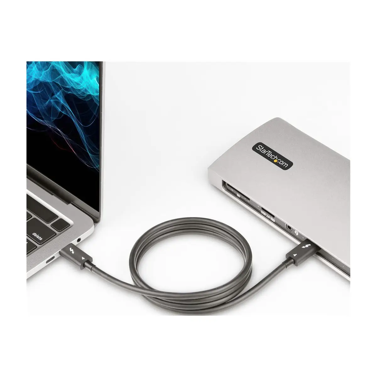 1 m Thunderbolt 4 Kabel 40Gbit/s 100W PD 4K/8K Video Intel-zertifiziert Kompatibel mit USB4/Thunderbolt 3/USB 3.2/USB C/DisplayPort TB4/TB3/USB4/USB C Monitorkabel USB C Kabel