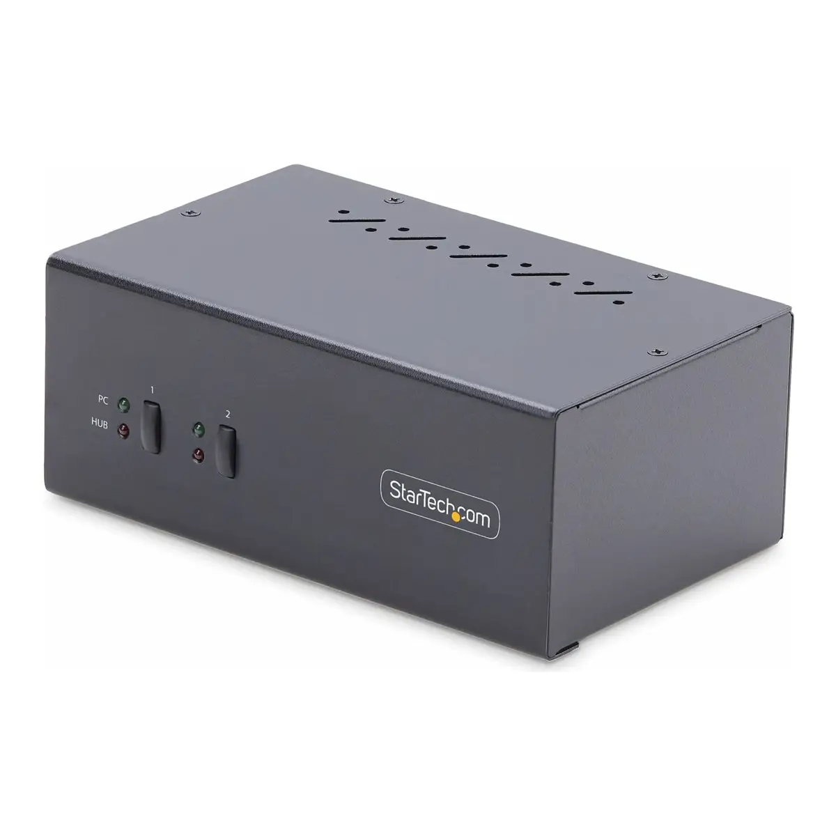 2-Port KVM Switch Dual Monitor DisplayPort 4K 60Hz 2xUSB 3.0 Hub und 2xUSB 2.0 HID Ports Hotkey/Drucktasten KVM Umschalter für Zwei Monitore 2 PC 2 Monitore TAA Konform ESD-Stufe 3 Geschutzt
