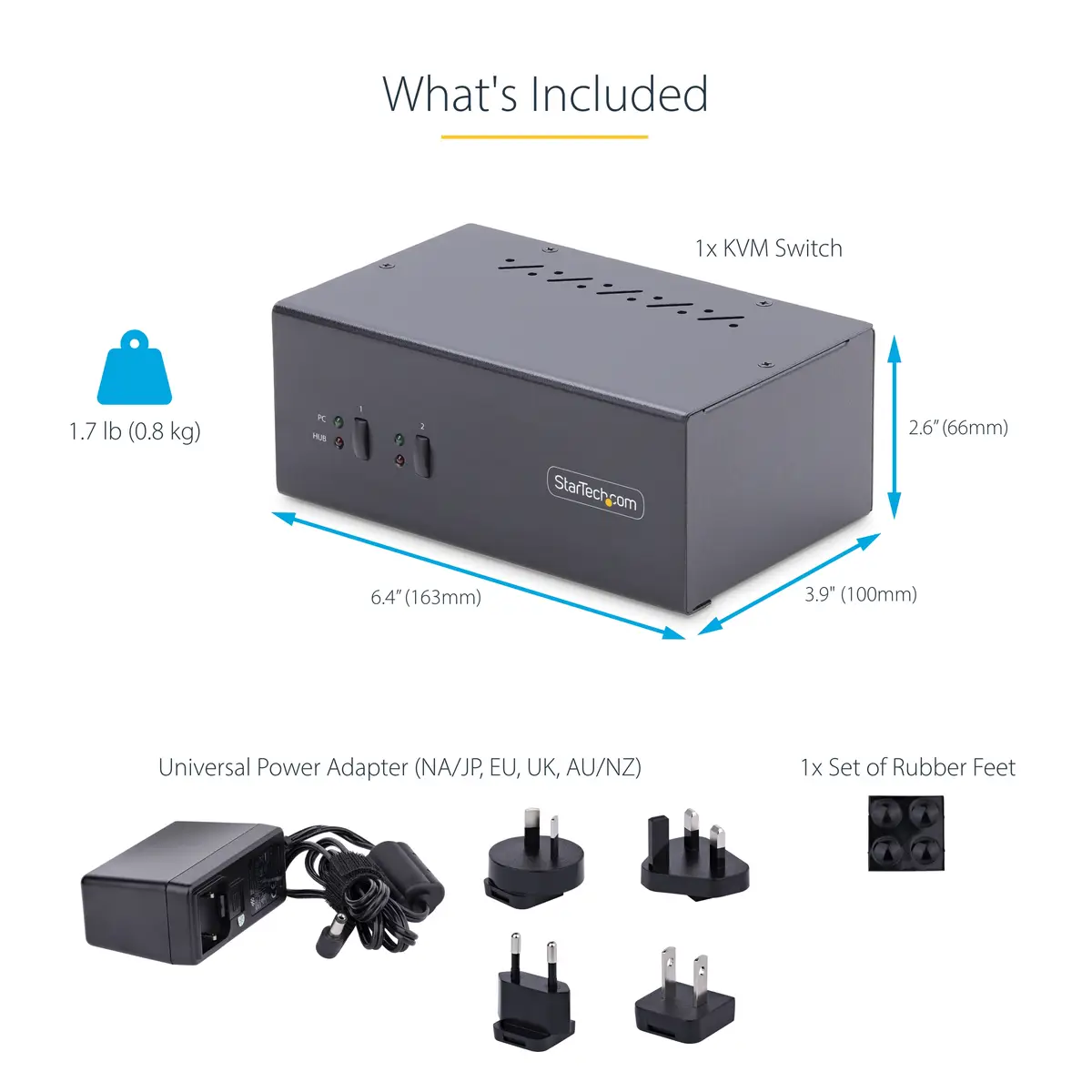 2-Port KVM Switch Dual Monitor DisplayPort 4K 60Hz 2xUSB 3.0 Hub und 2xUSB 2.0 HID Ports Hotkey/Drucktasten KVM Umschalter für Zwei Monitore 2 PC 2 Monitore TAA Konform ESD-Stufe 3 Geschutzt