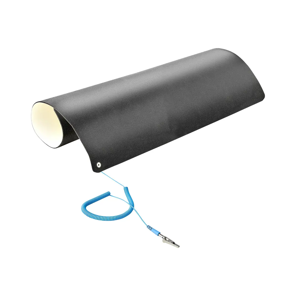 Große ESD Matte Elektronikreparatur Antistatikmatte Antistatische Matte/Tischmatte lösbarer Erdungskabel mit Krokodilklemme ESD Unterlage ANSI/ESD S 4.1 60x120 cm Flexible Thermoplast Unterlage