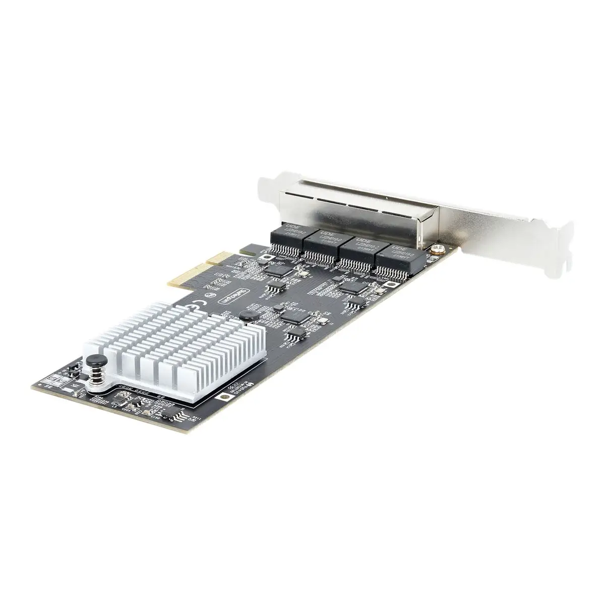 4-Port 2.5 Gbit PCIe Netzwerkkarte Intel I225-V Dual-Port Computer LAN Karte Multi-Gigabit NIC PCI Express Server Netzwerkkarte 2.5G Ethernet Adapter