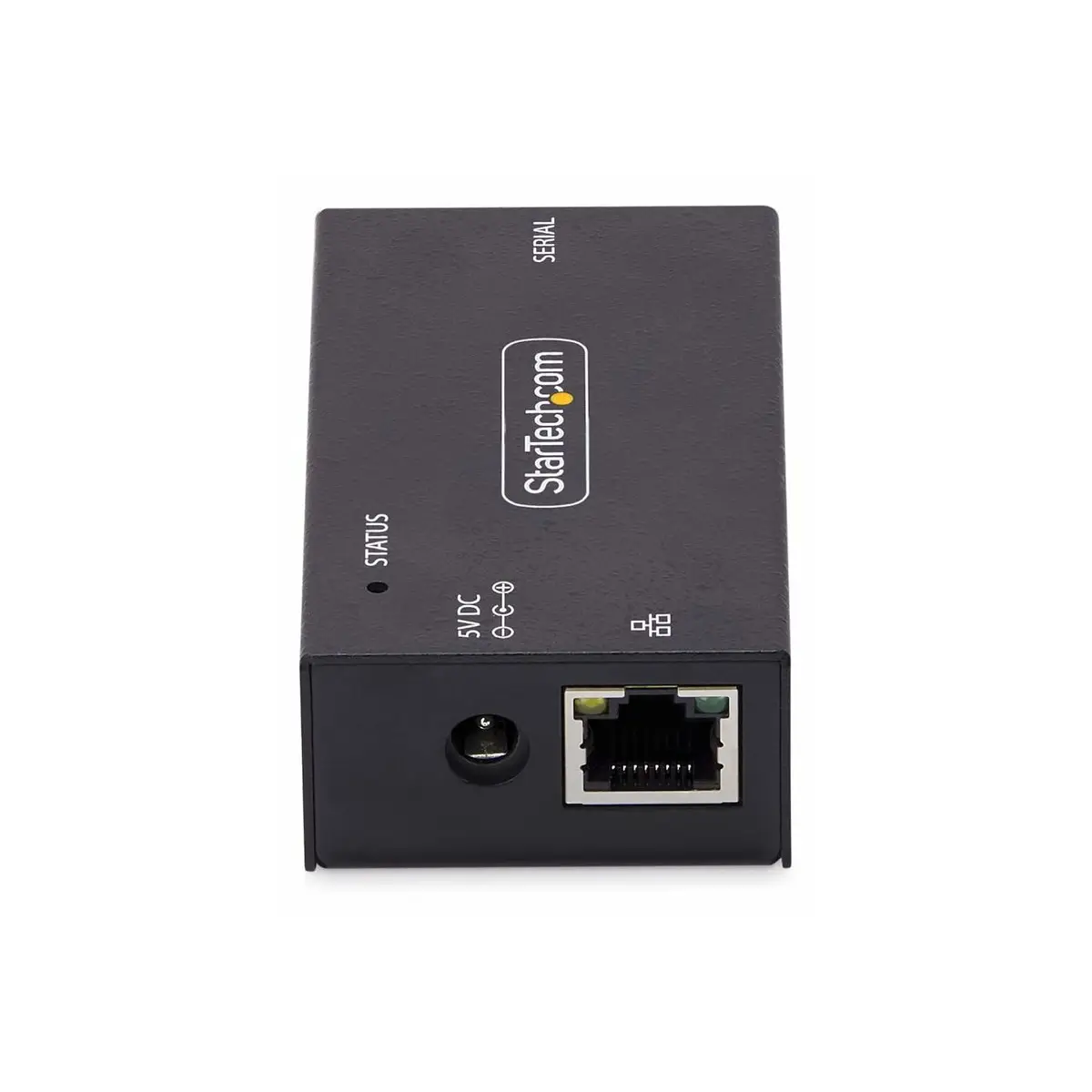 Serial to Ethernet Adapter IP LAN to RS232 DB9 Converter Geräteserver 100Mb LAN RS-232 Wand / DIN-Schienen montierbar TAA-konform