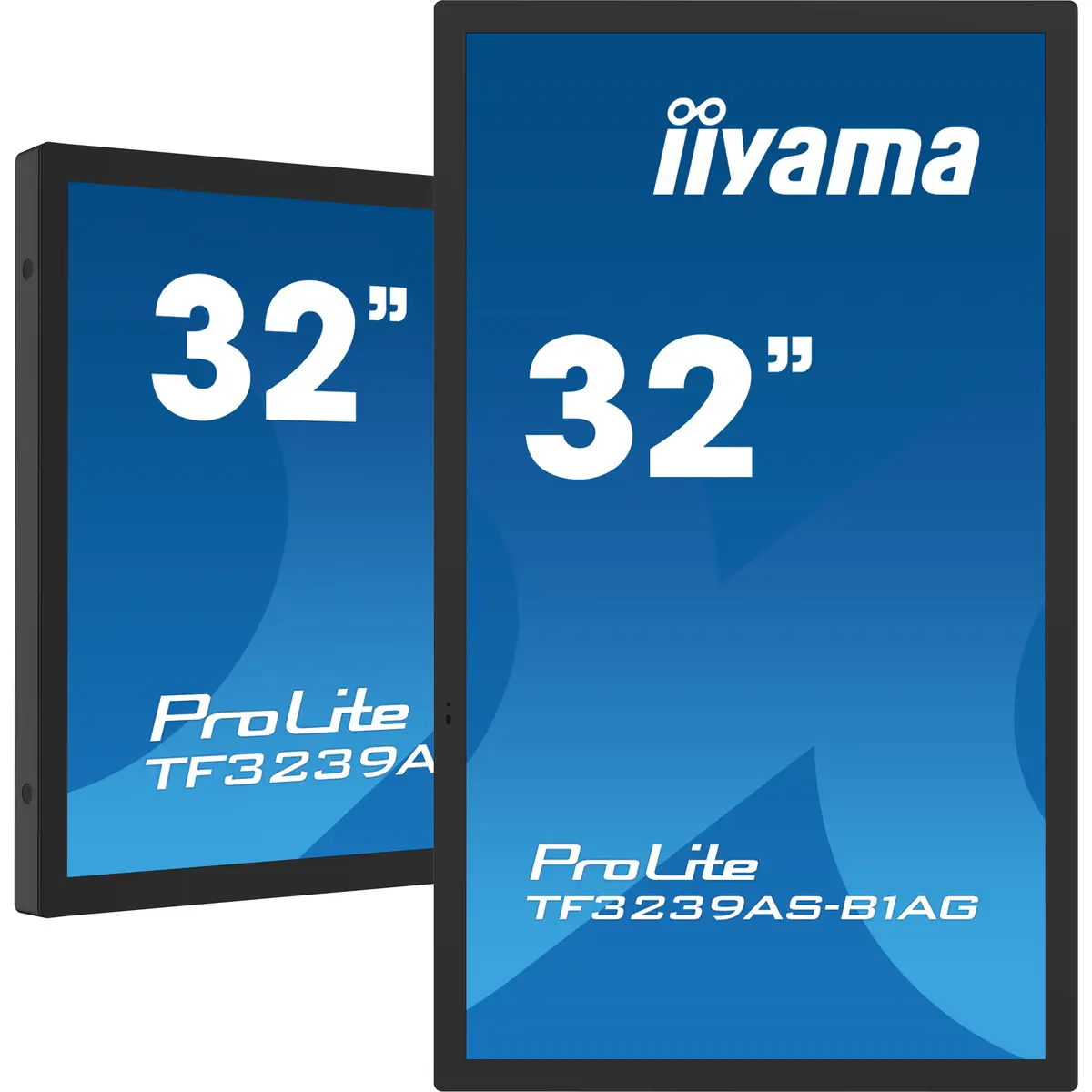 TF3239AS-B1AG Digital Signage Flachbildschirm 80 cm 31,5" LED 1920x1080 Pixel 24/7 32\W LCD Bonded Projective Capacitive 40-Points Touch FHD Bezel Free IPS / Open Frame / AG