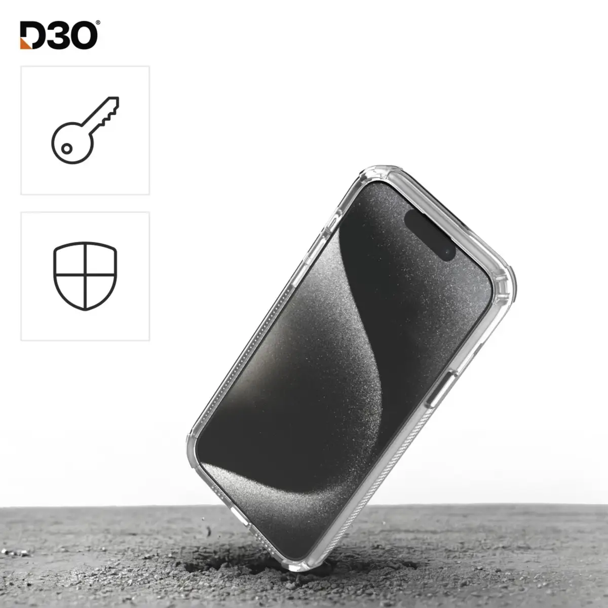 Handy-Schutzglas "Super Hybrid" für Apple iPhone 16 Montagehilfe