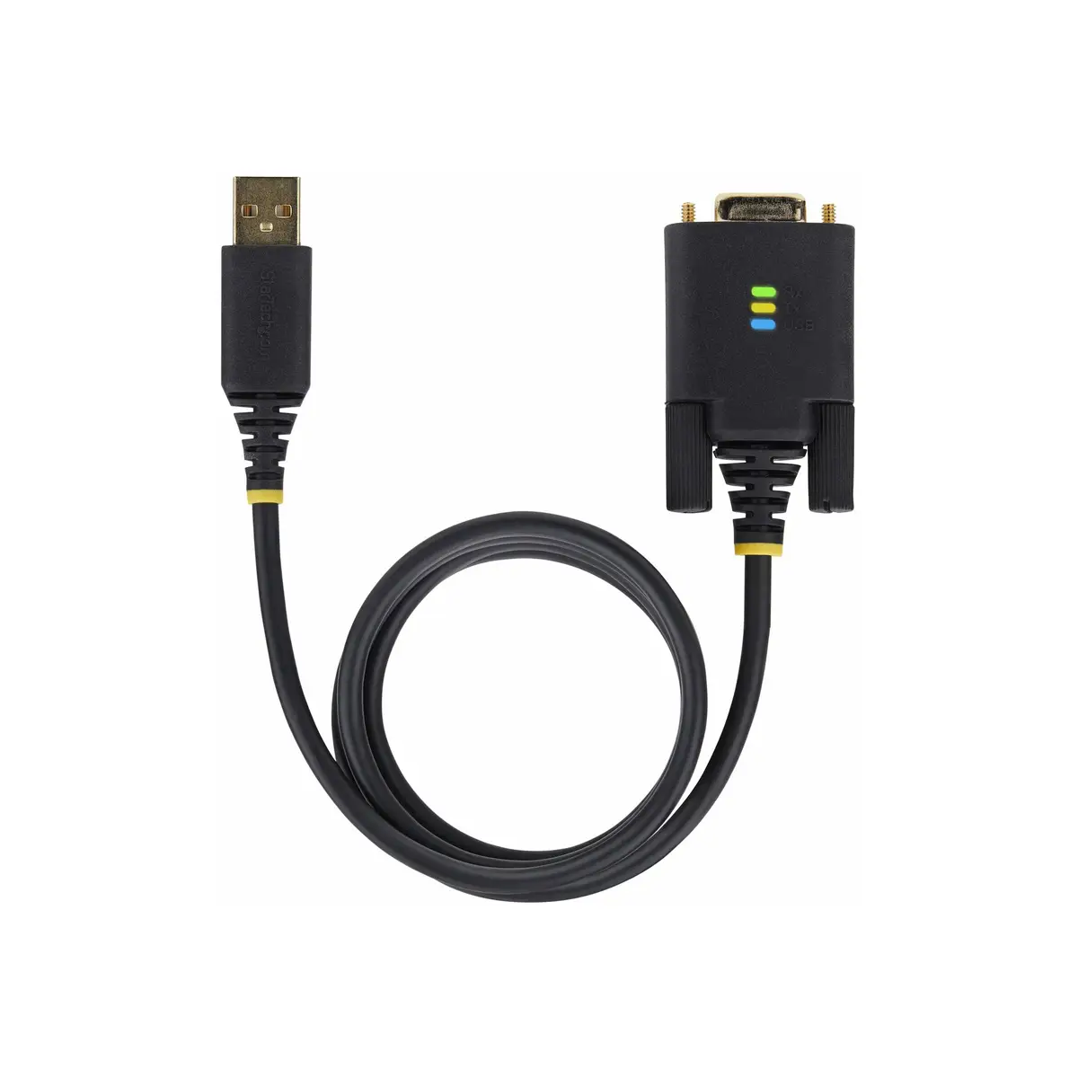 Serien-Kabel Schwarz 1 m USB Typ-A DB-9
