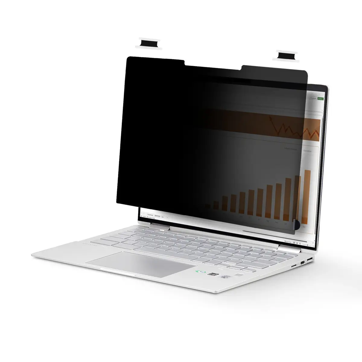 14" 16:9 Laptop MonitorTouch Blickschutzfilter Blendschutzfilter Sichtschutzfilter mit 51% Blaulichtreduzierung Flip-Over