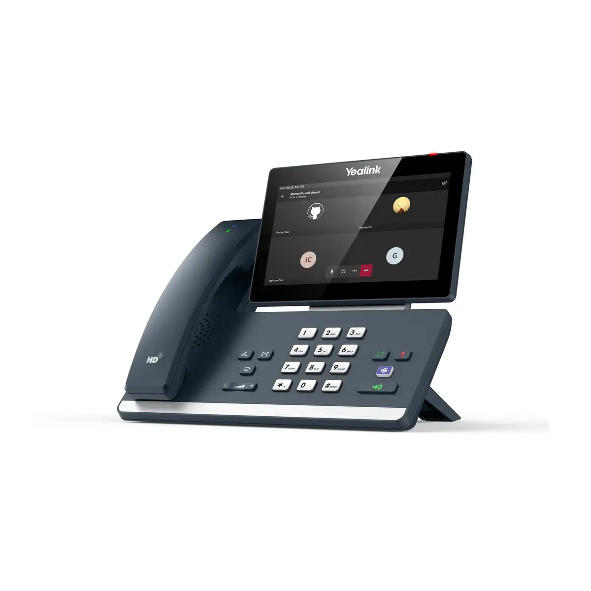 MP58-WH E2 VoIP-Telefon mit Bluetooth-Schnittstelle mit Rufnummernanzeige/Anklopffunktion
