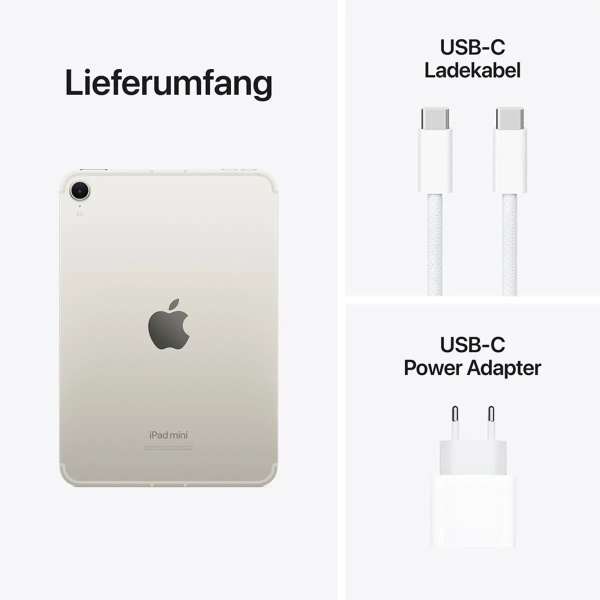 iPad mini (2024) 8,3" 256GB WiFi polarstern
