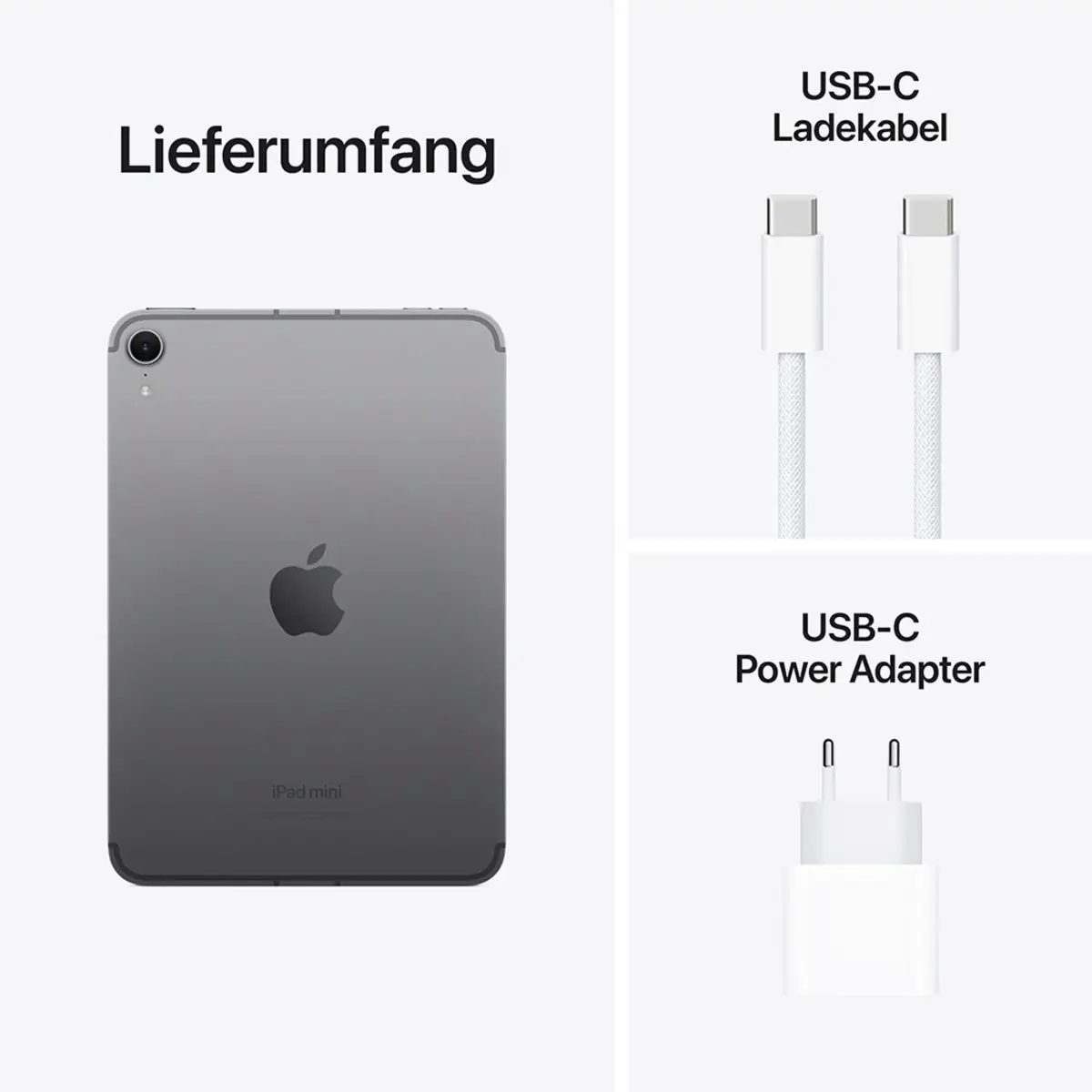 iPad mini (2024) 8,3" 256GB WiFi spacegrau