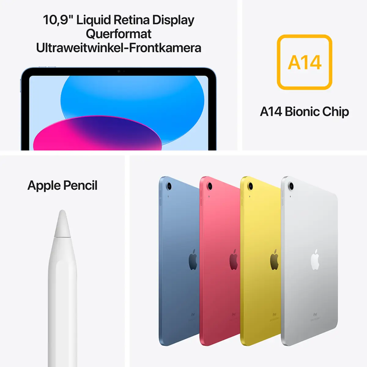 iPad (2024) 10,9" 256GB WiFi blau