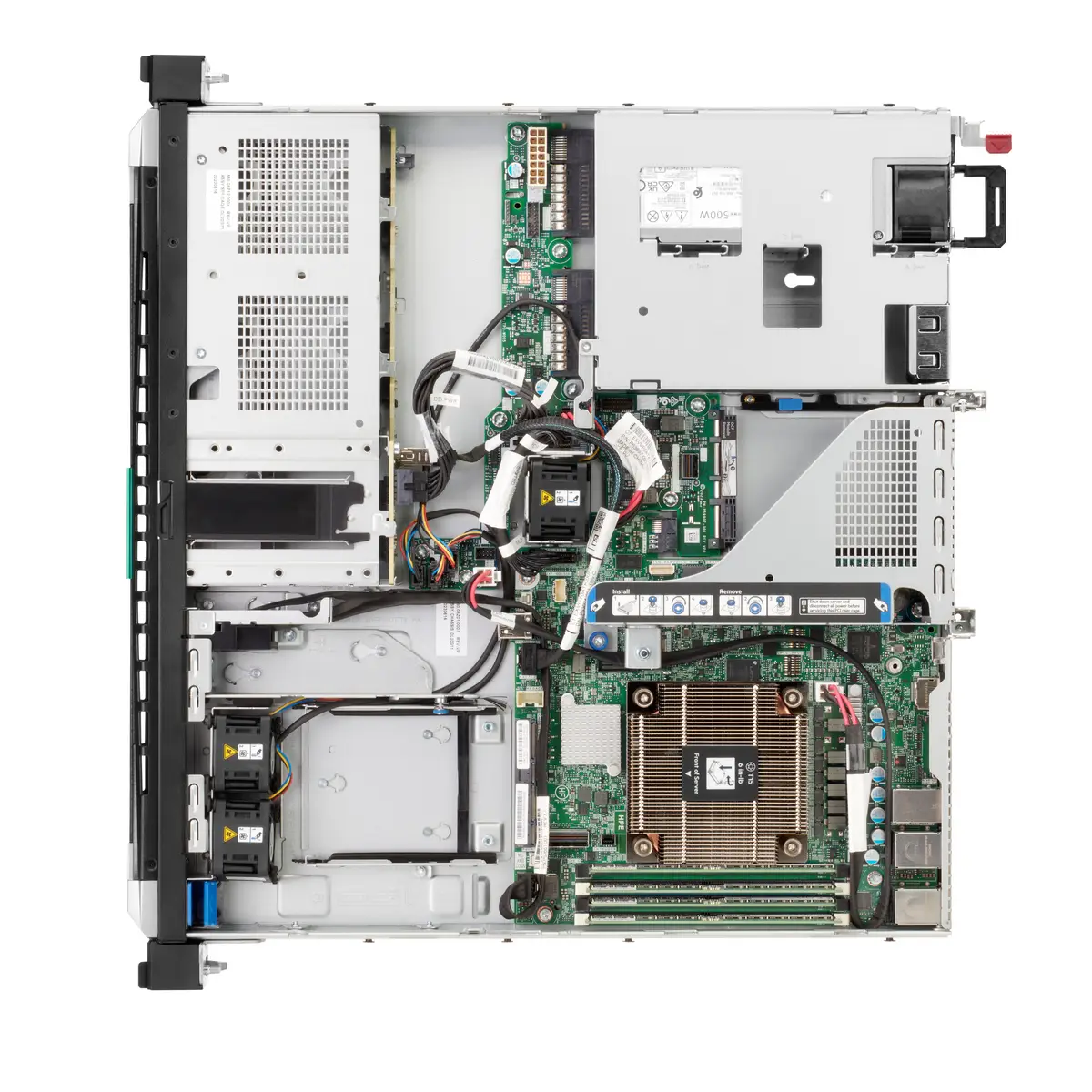 HPE ProLiant Gen11 Server 960 GB Rack (1U) Intel Xeon E-2436 2,9 GHz 32 GB DDR5-SDRAM 800 W
