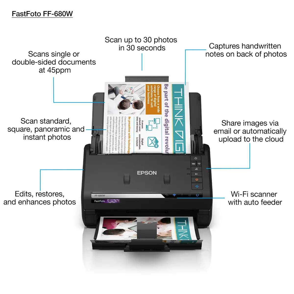 FastFoto FF-680WDokumentenscanner