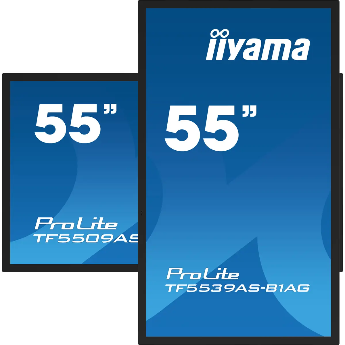 TF5539AS-B1AG 138,7cm (54,6") Digital Signage 3840x2160 Pixel 500cd/m² 1200:1 8ms