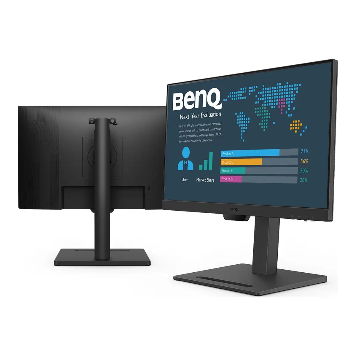 BL2490T Business LED-Monitor 60,5cm 23,8" 1920x1080 Pixel 250 cd/m²  1300:1 2xHDMI Displayport Schwarz