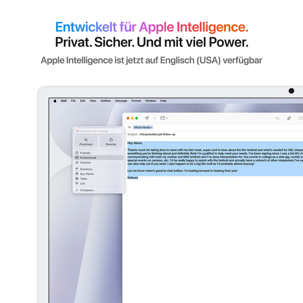 iMac silber mit Retina 4.5k Display Nanotexturglas Apple M4 10C 61cm (24") 24GB RAM 2TB SSD Gigabit Ethernet Magic Mouse 2 + Magic Keyboard mit TouchID und Ziffernblock Deutsch