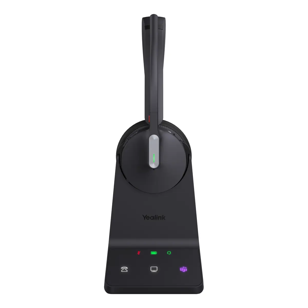 WH64 Dual Headset On-Ear DECT Bluetooth kabellos Zertifiziert für Microsoft Teams