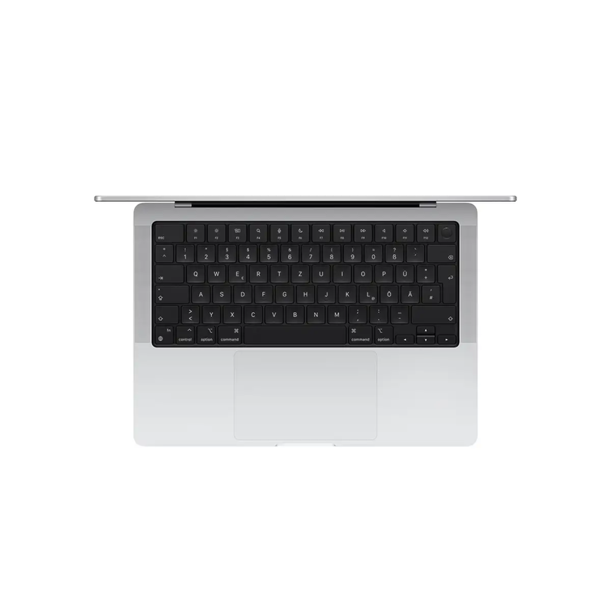 MacBook Pro Apple M4 Max 16C Deutsch 64GB RAM 4TB SSD 36 cm (14,2") Retina Nanotexturglas 96W EU-Plug Silber