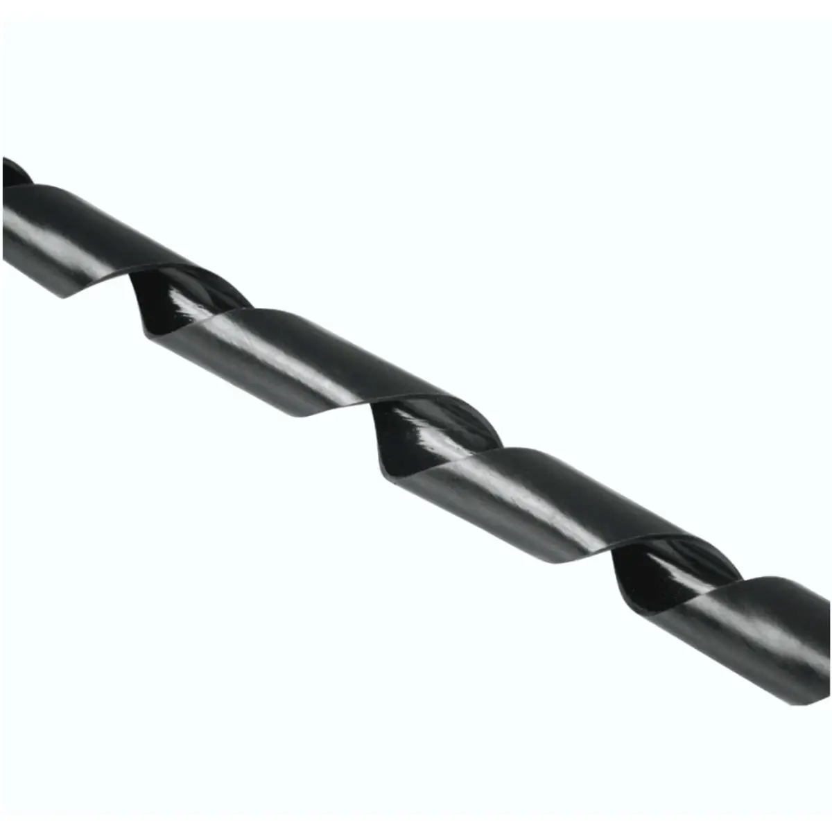 Flexibler Spiral-Kabelschlauch universal 7,5 - 30 mm 2,5m Schwarz