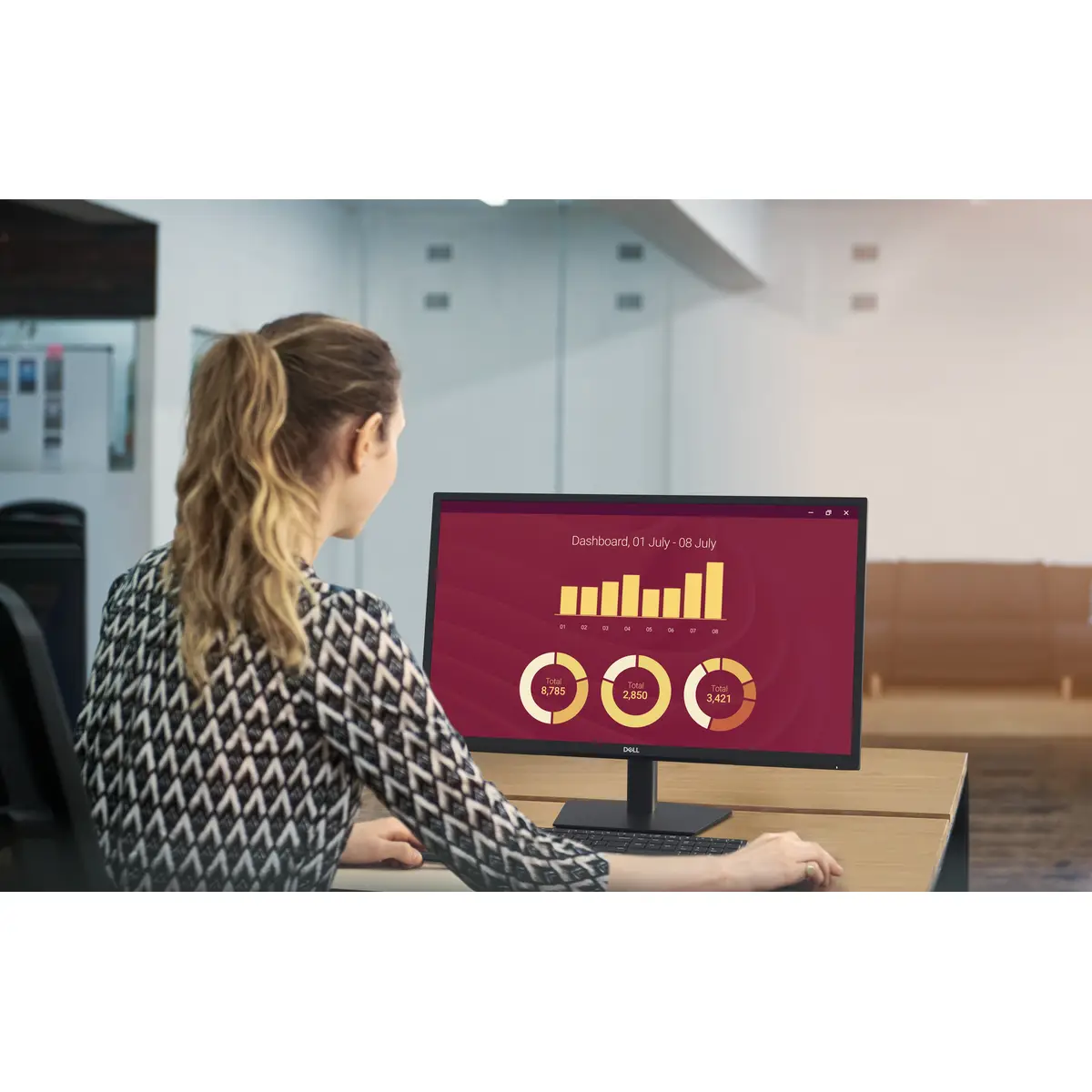 E Series E2725H Computerbildschirm 68,6cm (27") 1920x1080 Pixel Full HD LED Schwarz