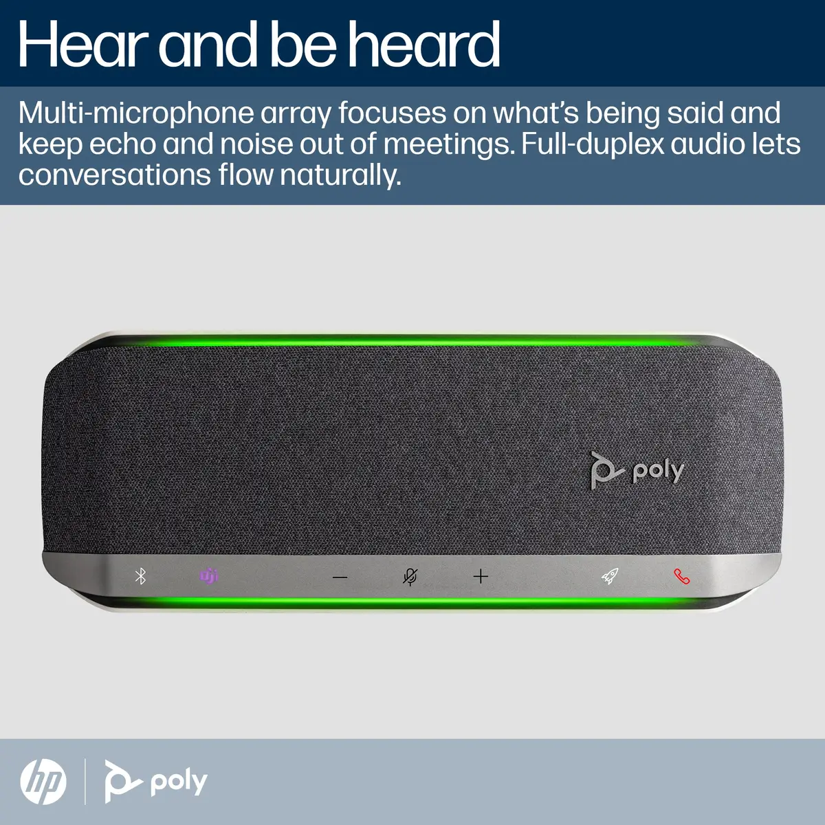 Poly Sync 40-M Freisprecheinrichtung USB-A/USB-C/Bluetooth