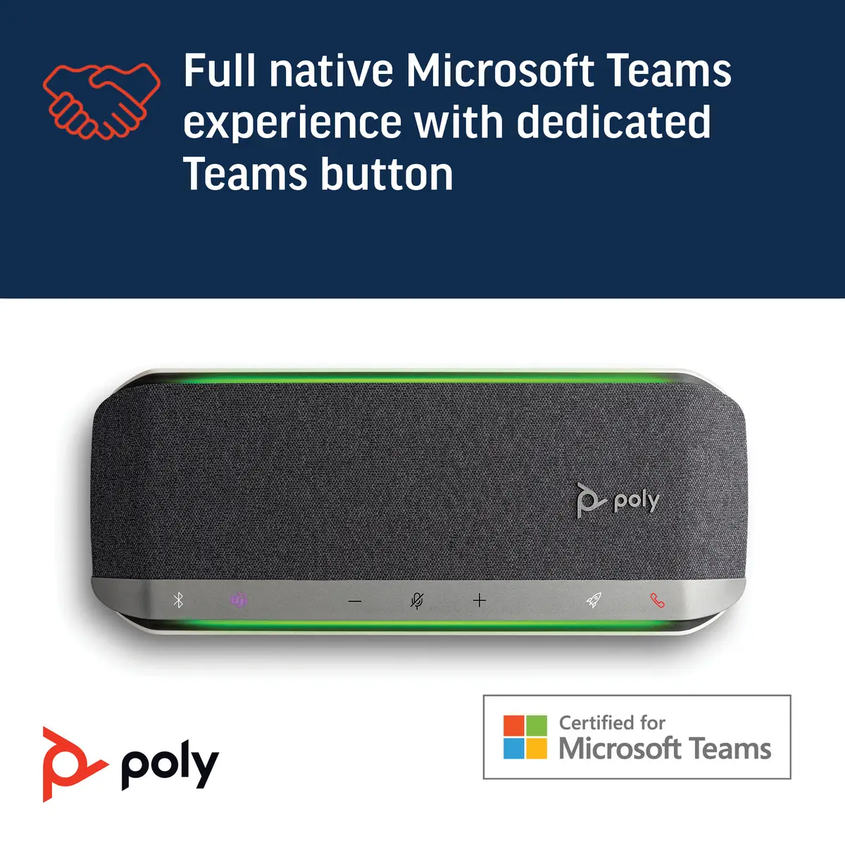 Poly Sync 40-M Freisprecheinrichtung USB-A/USB-C/Bluetooth