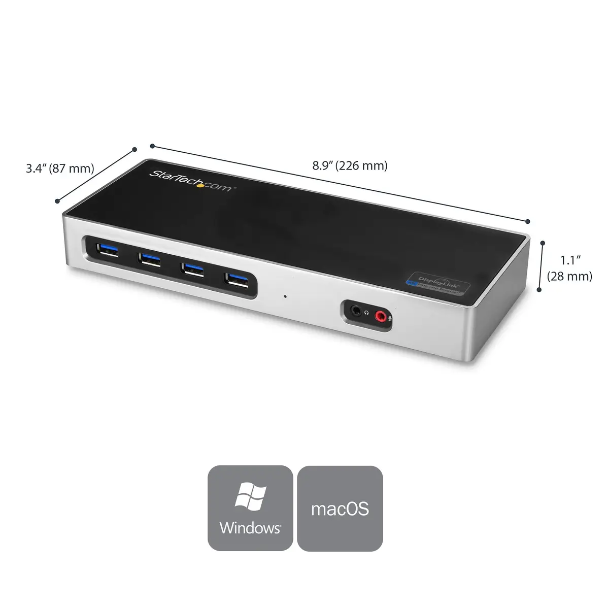 Dual 4K Monitor Dockingstation