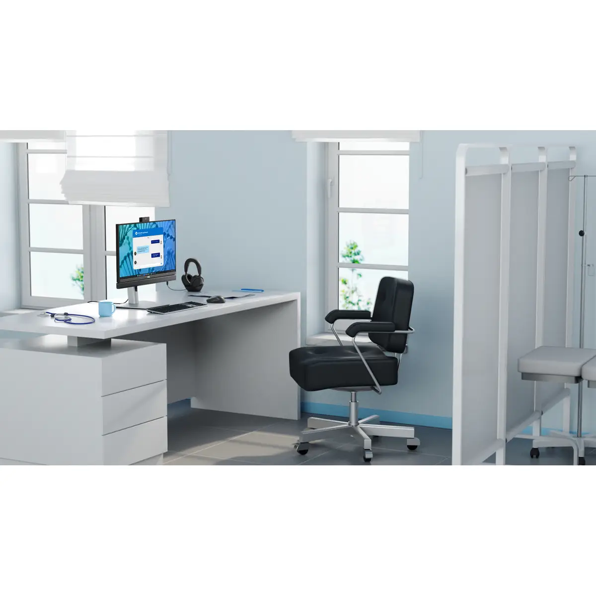 OptiPlex 7420 Plus All In One i5-14500 16 GB 512 GB SSD W11P Monitor: LED 60,47 cm 23,81" 1920x1080 FHD 60 Hz Silber