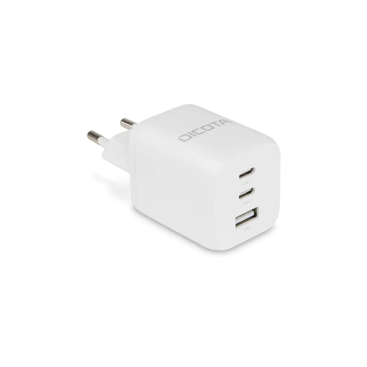 Compact 3-Port GaN Wall Charger (65W) EU white