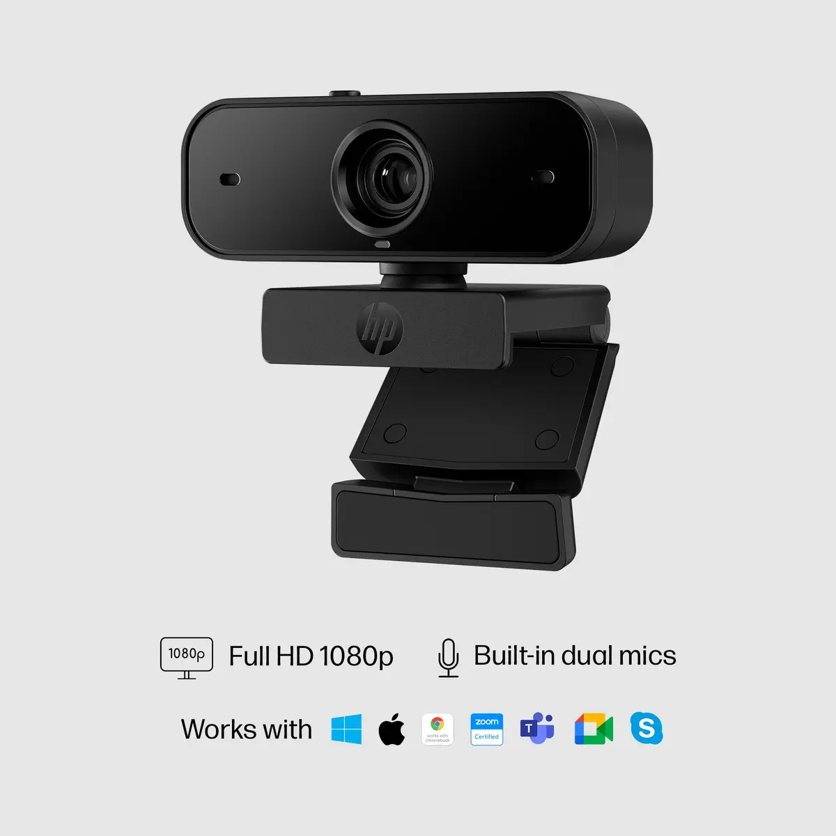 435 FHD-Webcam, 2 MP, 1920 x 1080 Pixel, Full HD, 30 fps, UVC 1.1, Auto