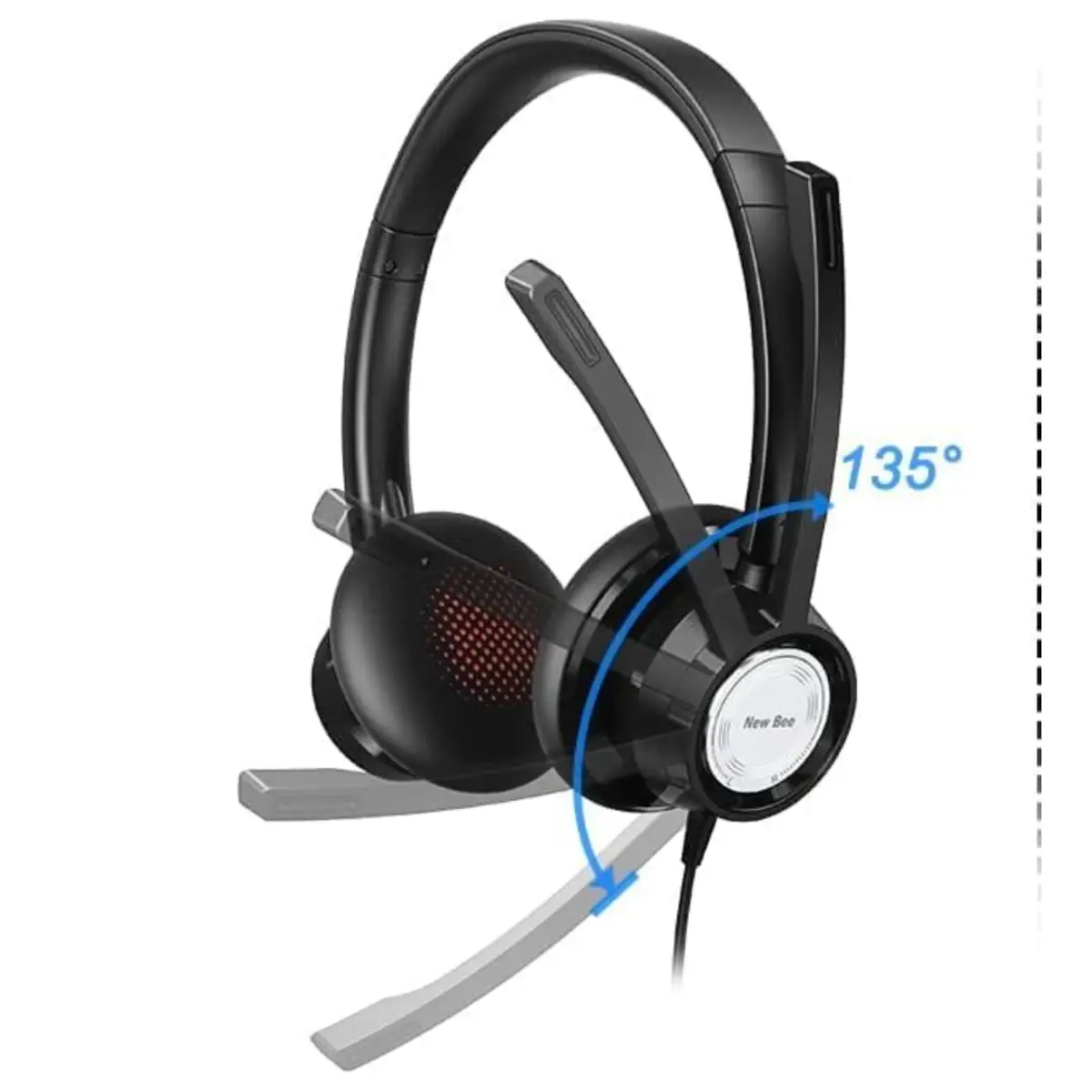 JLC Phonic V2 3.5mm/ USB And Type C Headset