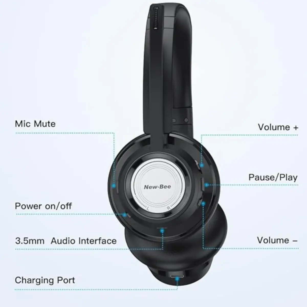 JLC Phonic V2 Wireless Headset