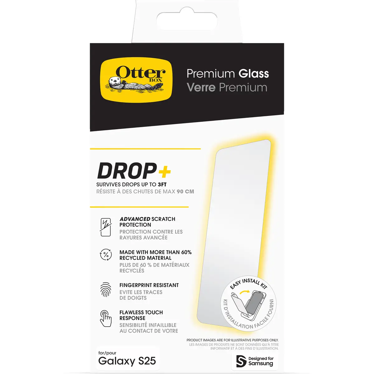 Premium Glass Samsung Galaxy S25 clear