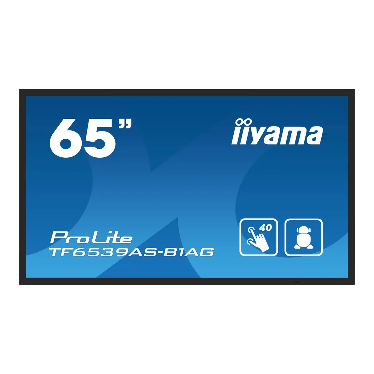 roLite TF6539AS-B1AG 163,8cm (64,5") Multi-Touch Digital Signage 3840x2160 Pixel 1200:1 435dc/m² 8ms