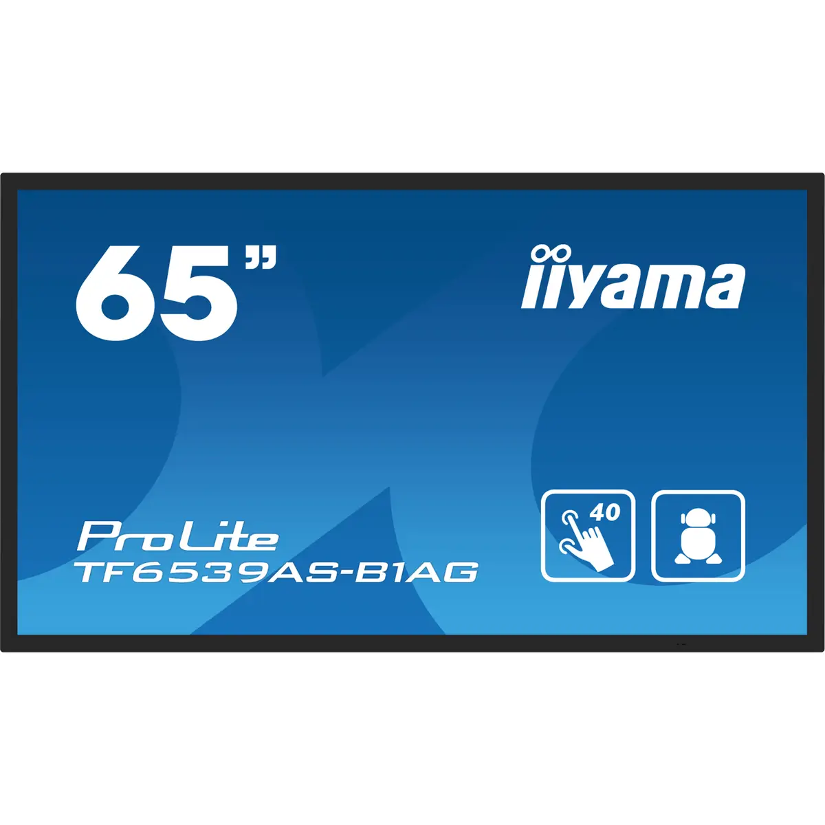roLite TF6539AS-B1AG 163,8cm (64,5") Multi-Touch Digital Signage 3840x2160 Pixel 1200:1 435dc/m² 8ms