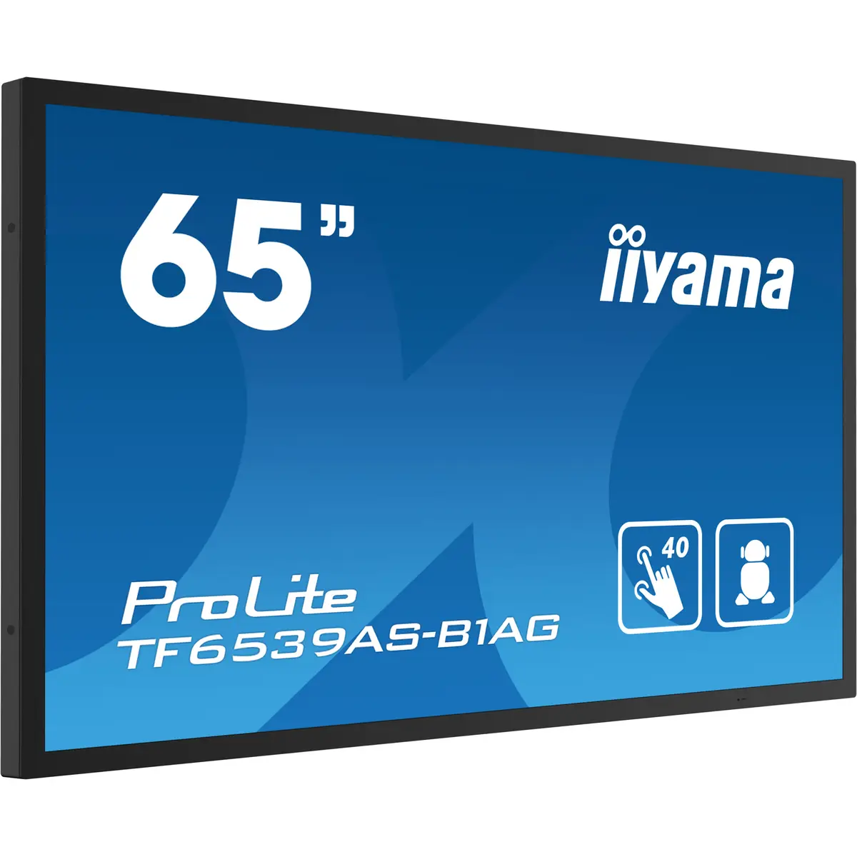 roLite TF6539AS-B1AG 163,8cm (64,5") Multi-Touch Digital Signage 3840x2160 Pixel 1200:1 435dc/m² 8ms