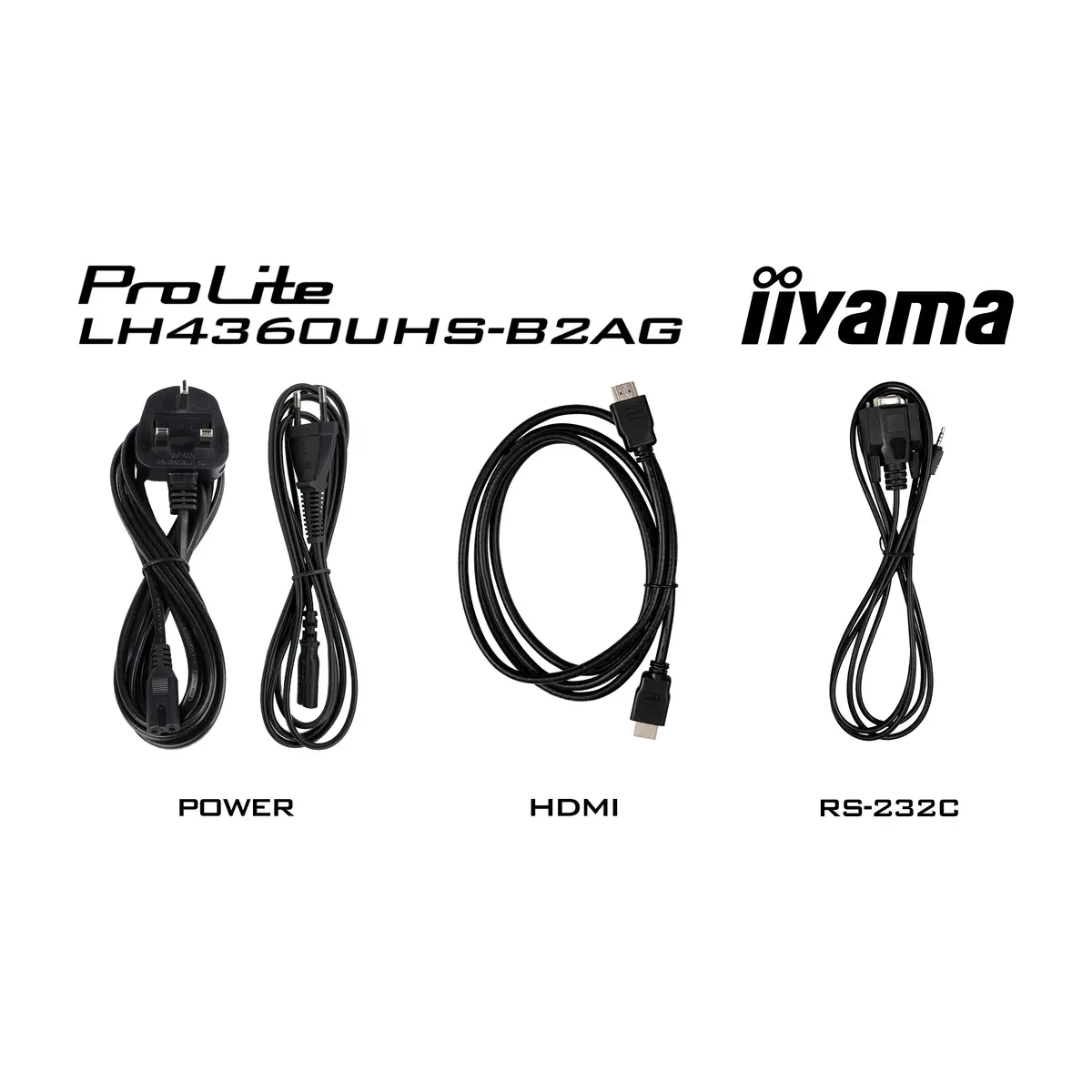 ProLite LH4360UHS-B2AG 109cm (43") Digital Signage 3840x2160 Pixel 4000:1 500cd/m² 6,5ms
