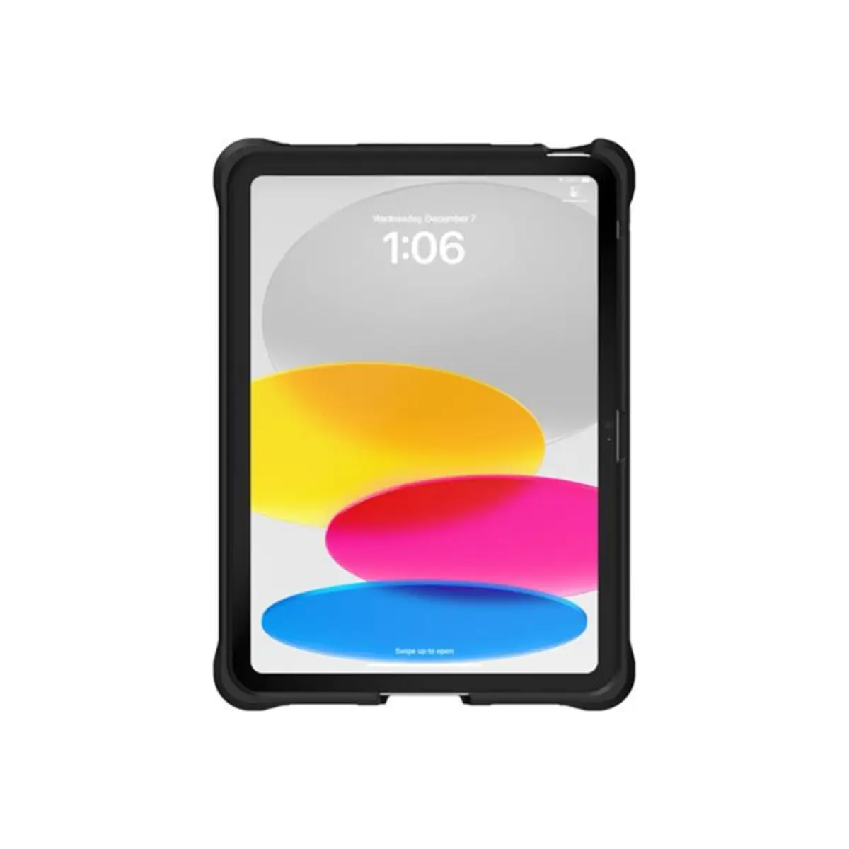 uniVERSE Series Hintere Abdeckung für Tablet widerstandsfähig Kunstfaser, Polycarbonat transparent/schwarz - für Apple 10.9-inch iPad Air (10. Generation) Zubehör PDA