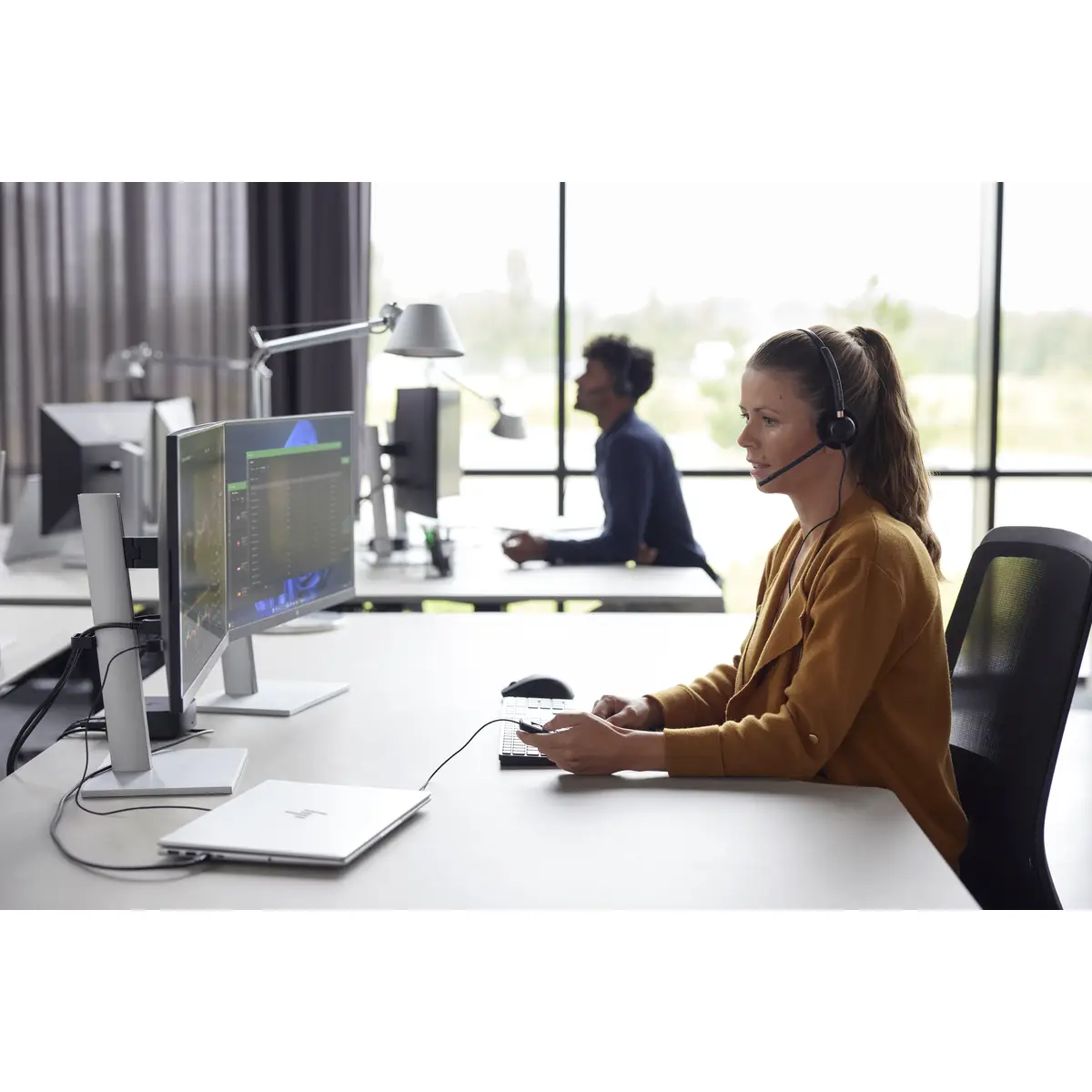 Poly EncorePro 525-M Headset On-Ear USB-A Schwarz
