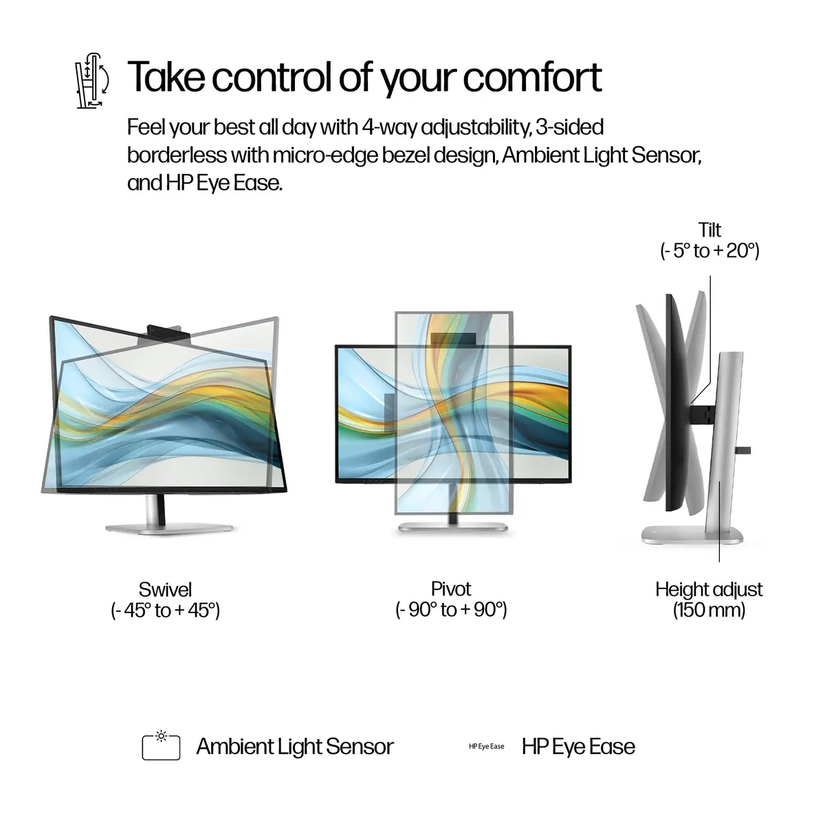 Series 5 Pro Serie 5 Pro 27-Zoll-QHD-USB-C-Konferenzmonitor – 527pm, 68,6 cm (27"), 2560 x 1440 Pixel, Quad HD, LCD, 5 ms, Schwarz