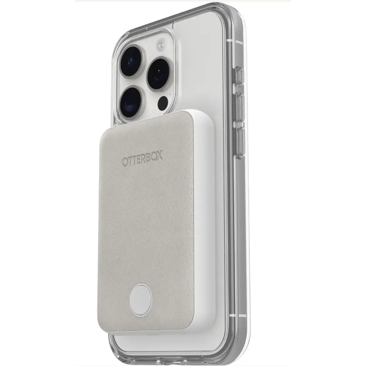Wireless PowerBank MagSafe 7.5W 5000mAh Qi USB-C weiß