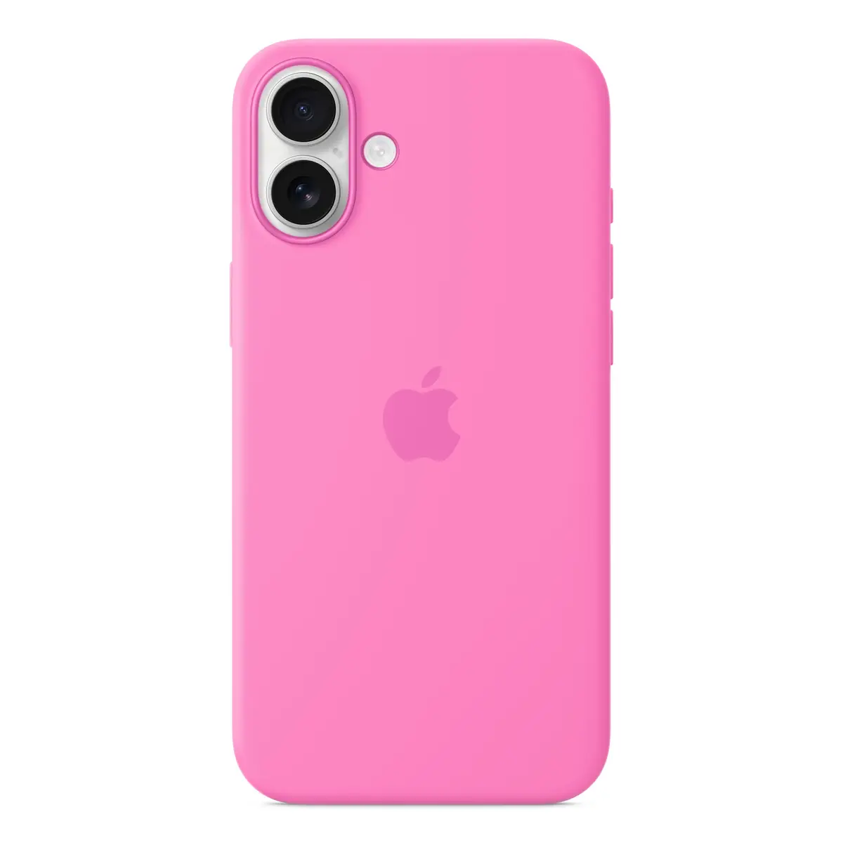 Silikon Case mit MagSafe für iPhone 16 Plus Pfingstrose