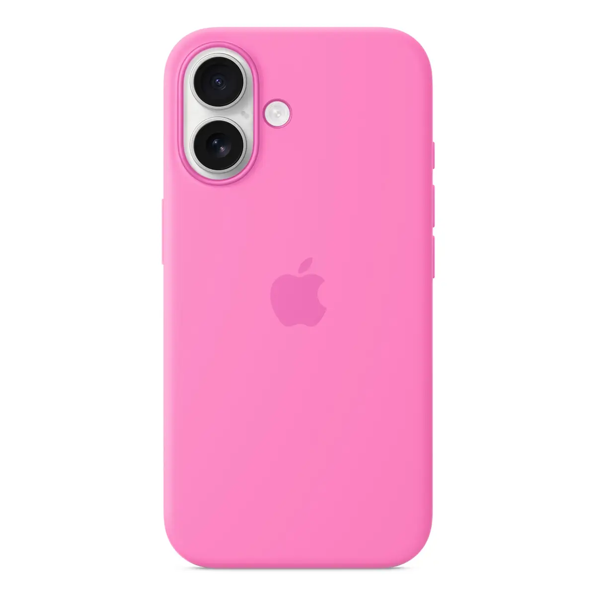 Silikon Case mit MagSafe für iPhone 16 Pfingstrose