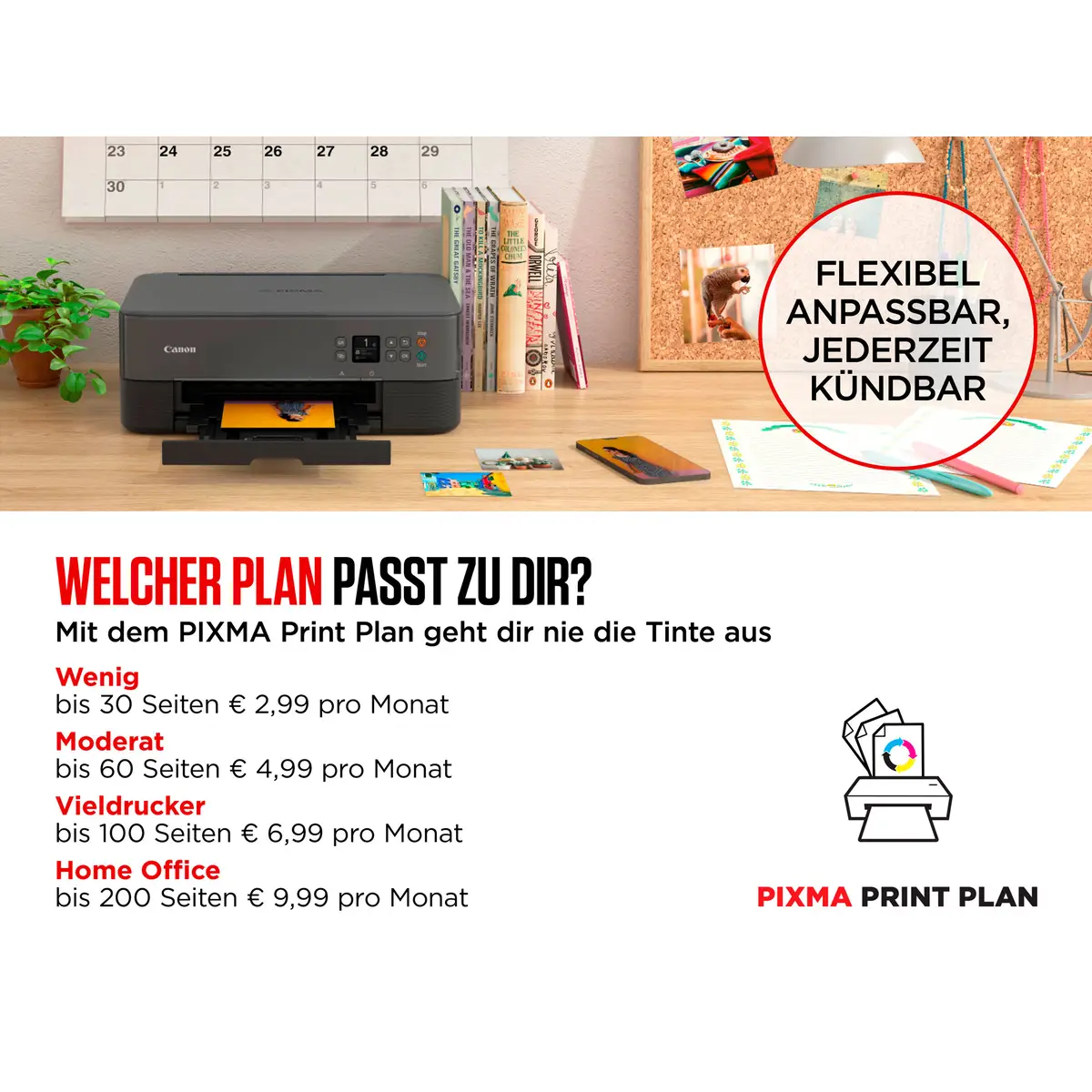 PIXMA TR4755i Multifunktionsdrucker Farbe Tintenstrahl A4 (210 x 297 mm) Legal (216 x 356 mm) (Original) A4/Legal (Medien) bis zu 6.4 Seiten/Min. (Kopieren) bis zu 8.8 ipm (Drucken) 100 Blatt 33.6 Kbps USB 2.0