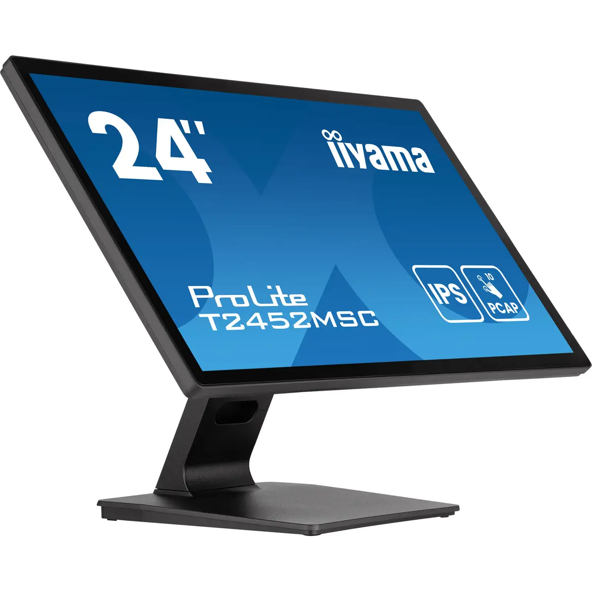 ProLite T2452MSC-B1AG 60,5 cm 23,8" 1920x1080 Pixel FHD LED 5 ms Schwarz IPS HDMI 16:9 400 cd/m² 1000:1 5 ms Schwarz