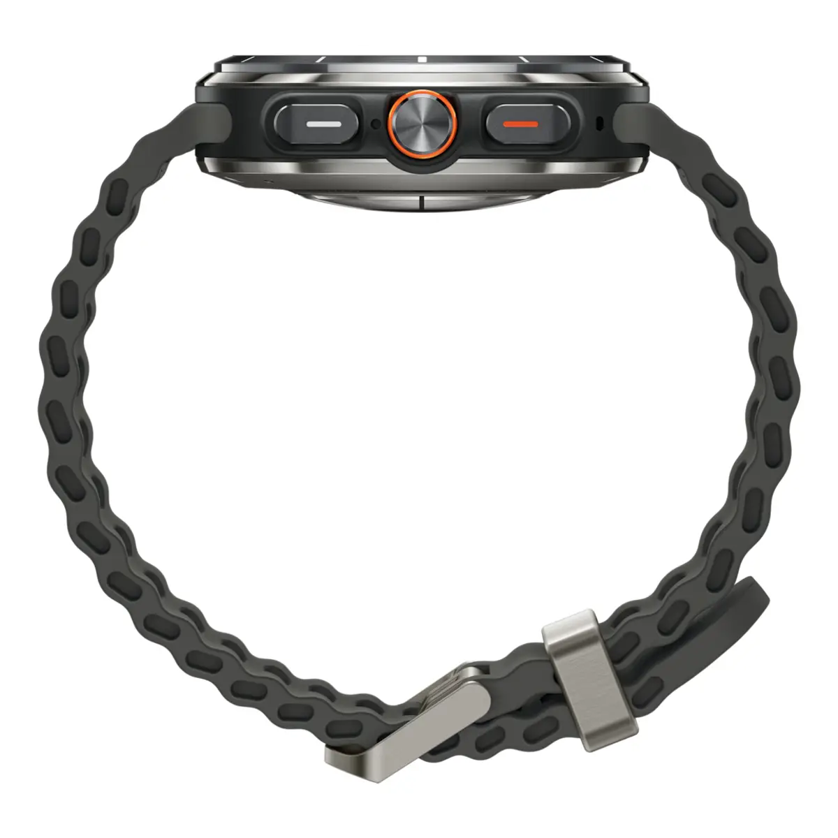 Galaxy Watch Ultra Titan 3,8cm (1,5") 47mm Marineband WLAN 4G LTE Titansilber/Dunkelgrau