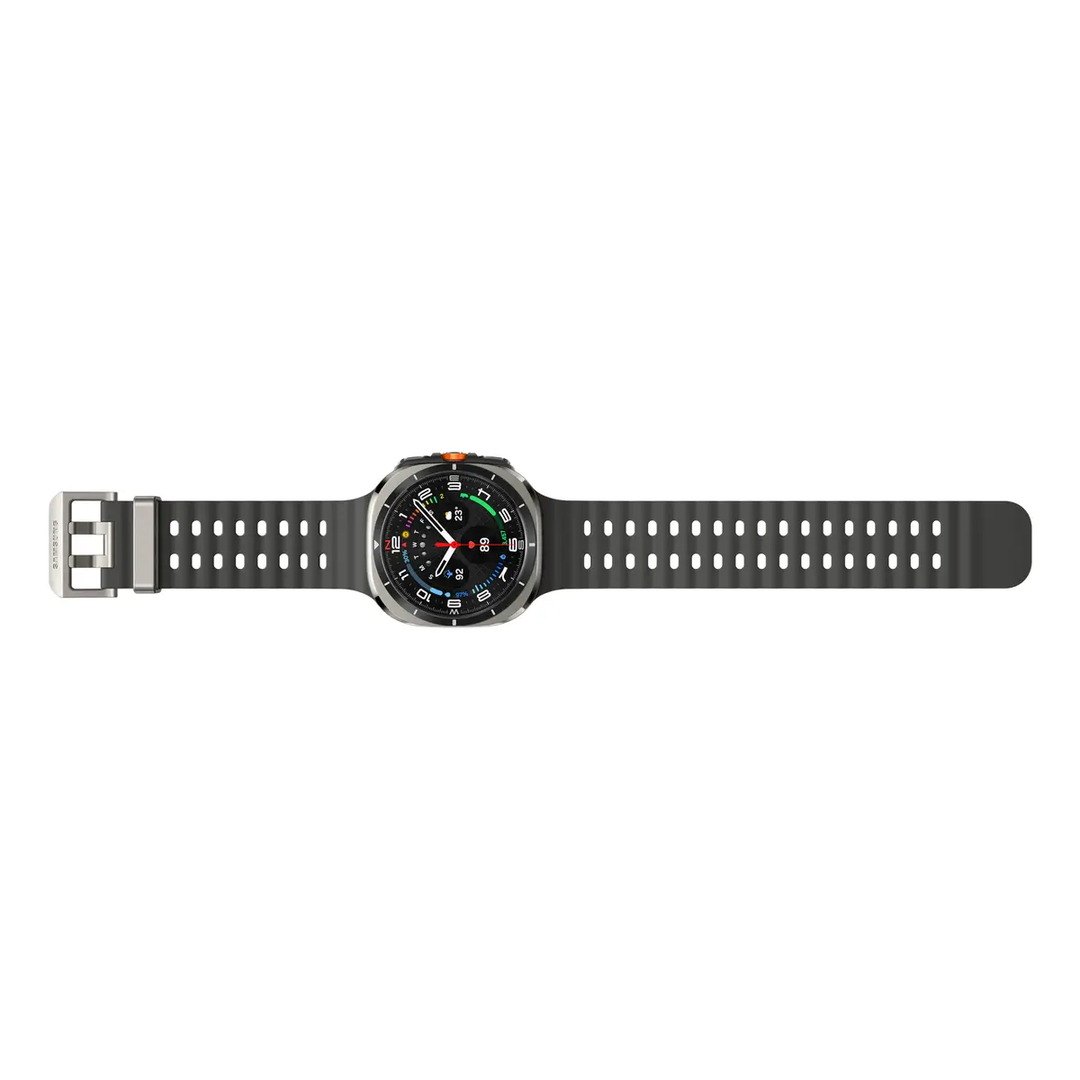 Galaxy Watch Ultra Titan 3,8cm (1,5") 47mm Marineband WLAN 4G LTE Titansilber/Dunkelgrau
