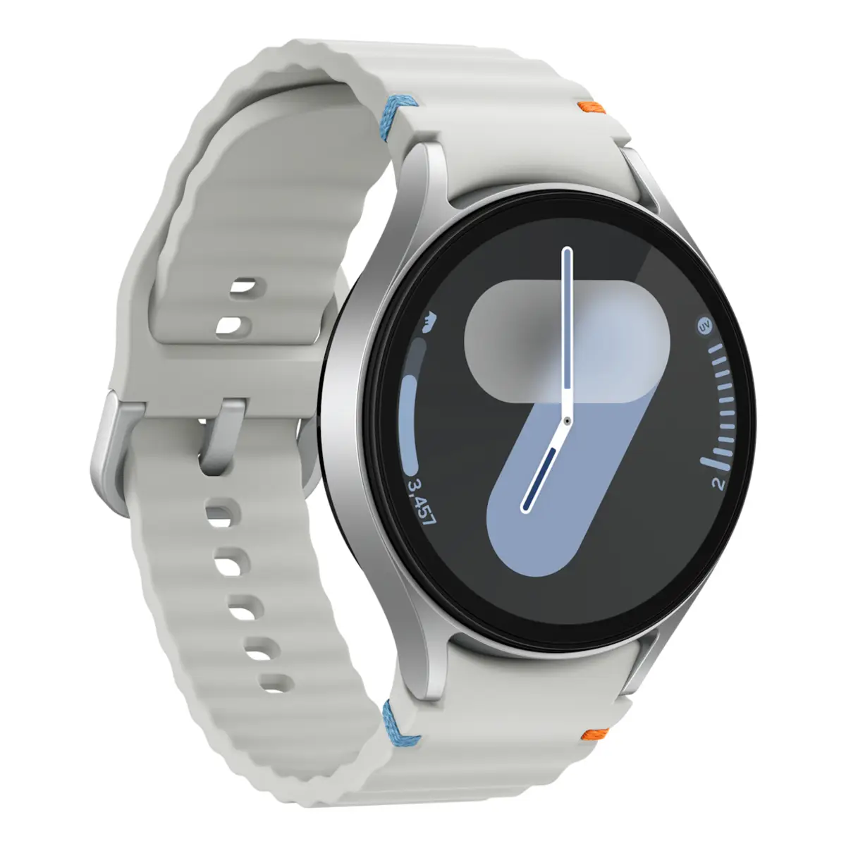 Galaxy Watch7 3,7cm (1,5") 44mm Sportband 4G LTE Silber/Silber