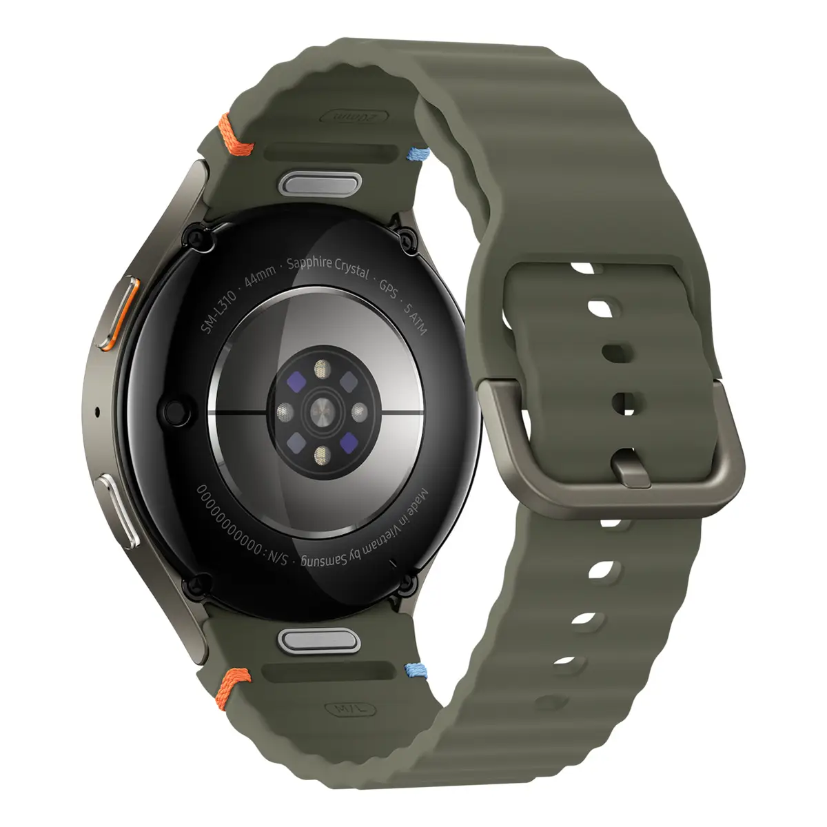 Galaxy Watch7 3,7cm (1,5") 44mm Sportband Bluetooth Grün/Grün